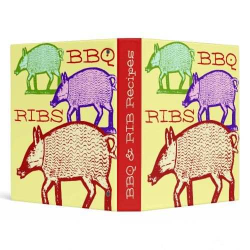 Three Piggy BBQ & Ribs Summer Cookout Recipe Binder - Today’s Best, April 3, 2010