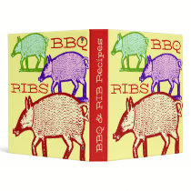 BBQ & Ribs Summer Recipe Book - Three Pigs binders