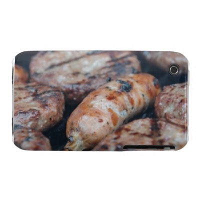 BBQ Sausages iPhone 3 Case