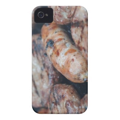 BBQ Sausages iPhone 4 Case