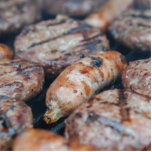 BBQ Sausages Photo Sculpture