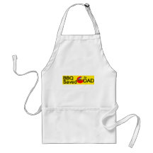 BBQ Saved by DAD Aprons