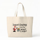 BBQ West Coast Seasons Greetings Tote Bag