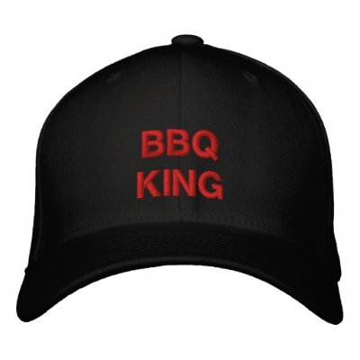 BBQKING EMBROIDERED BASEBALL CAP by kotzradio