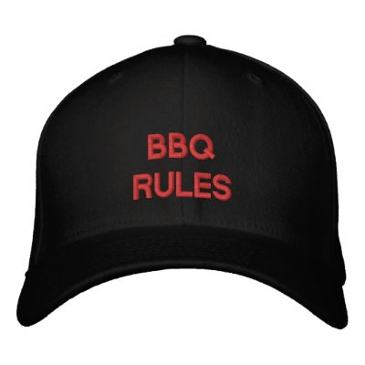 BBQRULES BASEBALL CAP by kotzradio
