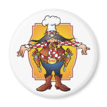BBQsheriff Fridge Magnet