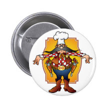 BBQsheriff Pinback Button