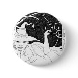 BBW Big Beautiful Witch Pin