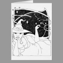 BBW Big Beautiful Witch cards
