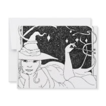 BBW Big Beautiful Witch Custom Invites