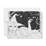 BBW Big Beautiful Witch invitations