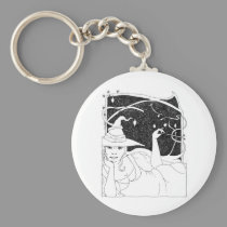 BBW Big Beautiful Witch keychains