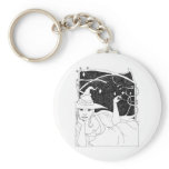BBW Big Beautiful Witch Keychain