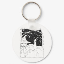 BBW Big Beautiful Witch keychains by BeMusedArt BBW Big Beautiful Witch keychains