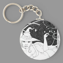 BBW Big Beautiful Witch keychains