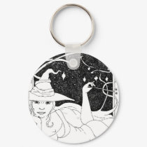 BBW Big Beautiful Witch keychains by BeMusedArt BBW Big Beautiful Witch keychains