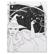 BBW Big Beautiful Witch Custom Letterhead