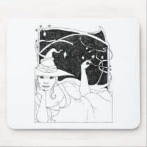 BBW Big Beautiful Witch mousepads