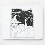 BBW Big Beautiful Witch Mouse Pad