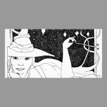BBW Big Beautiful Witch photo cards