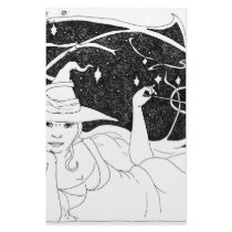 BBW Big Beautiful Witch stationery