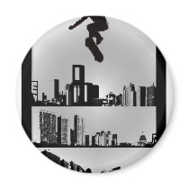 BBW FRIDGE MAGNET