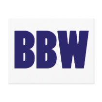 BBW POSTCARDS
