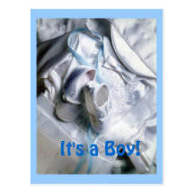bby195d, It's a Boy! Postcard