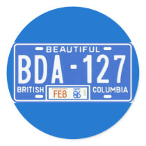 BC86 ROUND STICKER