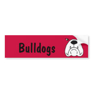 BC- Awesome Bulldogs Bumper Sticker bumpersticker