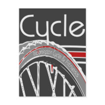 BC&F Cycle Postcards