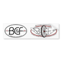 BC&F DIY Bumper Stickers