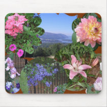 BC- Fun Floral Collage mousepads