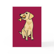 BC- Labrador Puppy Notecards card