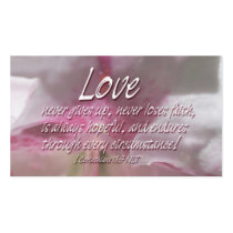 BC Love Scriptures business cards by kingdomkiddo BC Love Scriptures business cards