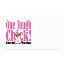 BC One Tough Chick Business Card Template