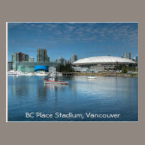 BC Place Stadium postcards