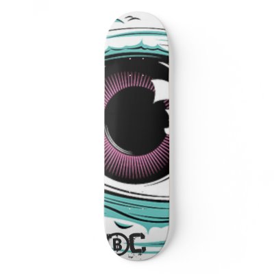BC- right eye Skate Boards by flockco