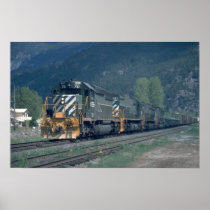 BC RY SD-40 POSTER