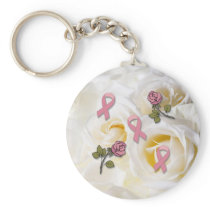 BCA pink ribbon Key Chain
