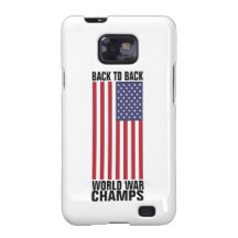 Bcak to Back World War Champs Samsung Galaxy SII Case