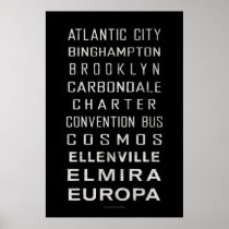 BCL Vintage Subway Sign: Atlantic City Print