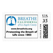 BCLAC Logo, www.breathela.org, Protecting the B... postage by BREATHELA BCLAC Logo, www.breathela.org, Protecting the B... postage