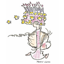 BD-001 Birthday Girl Running