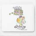 BD-001a Birthday Boy Running mousepads by LinksJinx BD-001a Birthday Boy Running mousepads