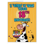 bd cow - 18 cards