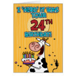 bd cow - 24 card