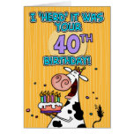 bd cow - 40 greeting cards