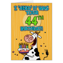 bd cow - 44 cards