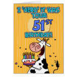 bd cow - 51 greeting cards